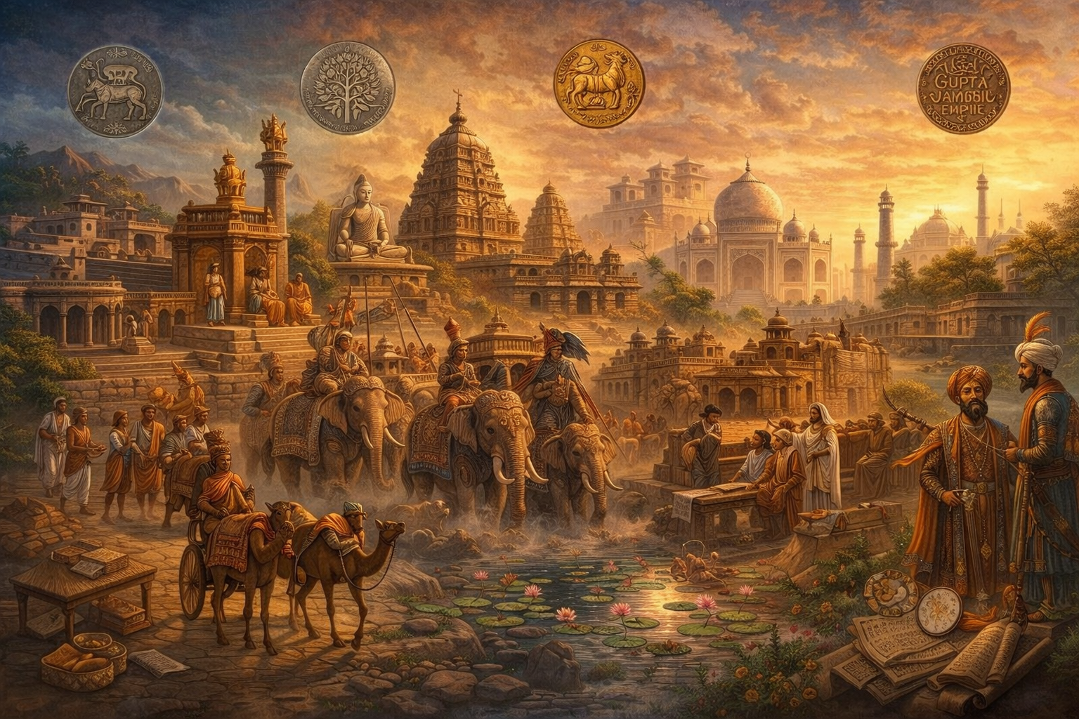 Indian History Background